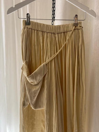 JIL SANDER+ Pleated Culotte with Utility Pouch
