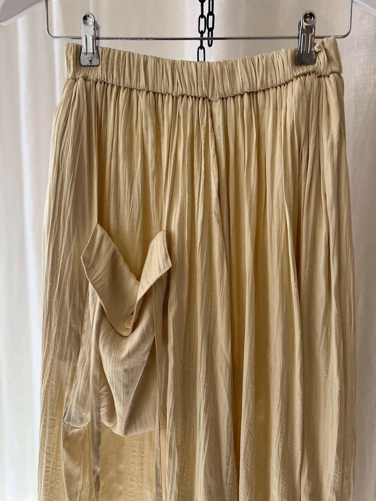 JIL SANDER+ Pleated Culotte with Utility Pouch