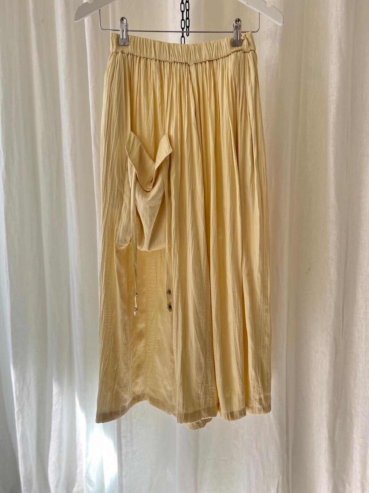 JIL SANDER+ Pleated Culotte with Utility Pouch