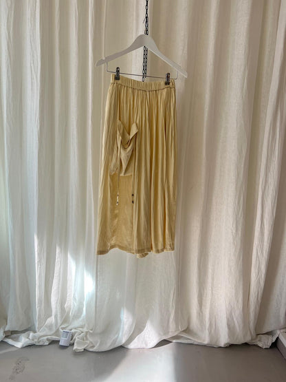 JIL SANDER+ Pleated Culotte with Utility Pouch
