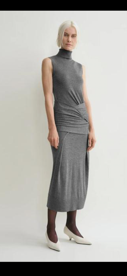 TOTEME — Draped Knit Dress