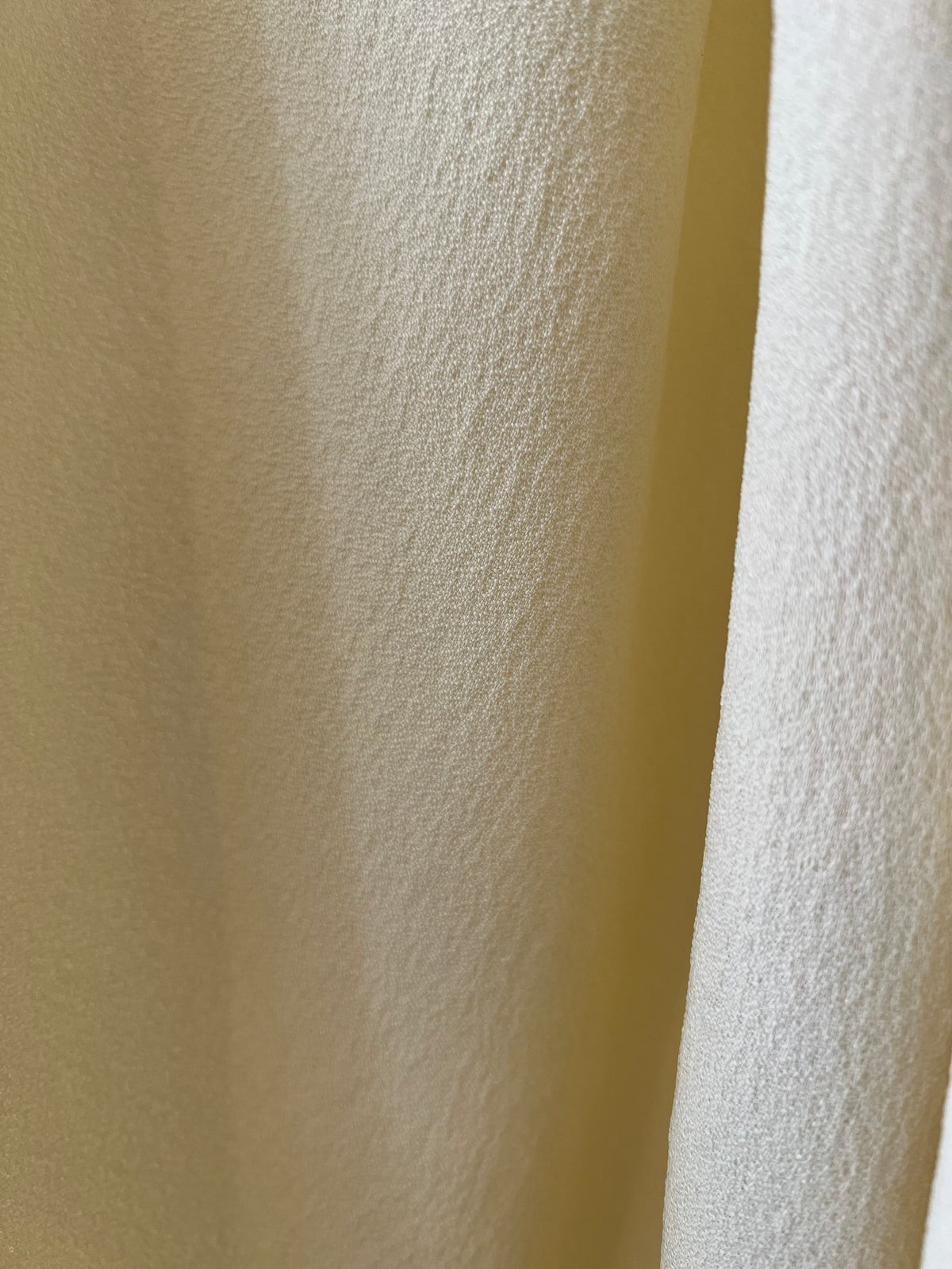 TOTEME Gathered Silk Maxi Dress – Soft Yellow